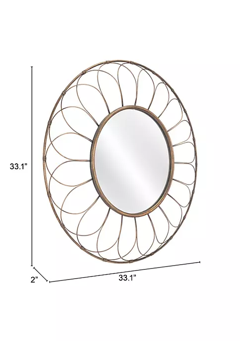 Zuo Modern Alida Mirror 4 Zuo Modern Alida Mirror - Image 4
