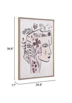 Zuo Modern Mujer Canvas Wall Art -Zuo Modern Sales Belk 1152