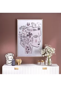 Zuo Modern Mujer Canvas Wall Art -Zuo Modern Sales Belk 1153