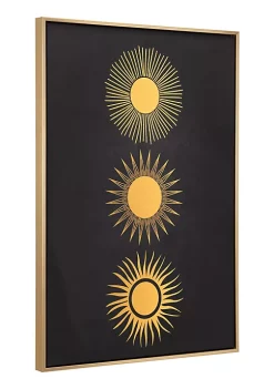 Zuo Modern Three Suns Canvas Wall Art