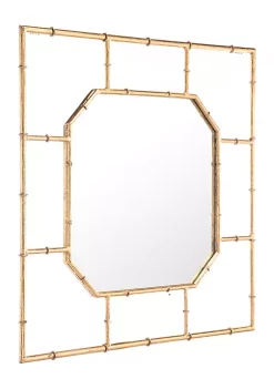 Zuo Modern Bamboo Square Mirror
