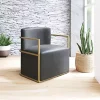 Zuo Modern Xander Accent Chair Gray