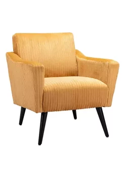 Zuo Modern Bastille Accent Chair Yellow