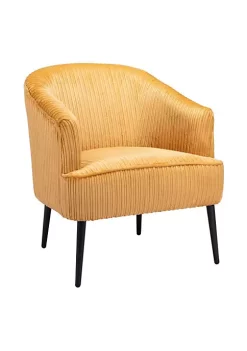 Zuo Modern Ranier Accent Chair Yellow