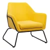 Zuo Modern Jose Accent Chair Yellow