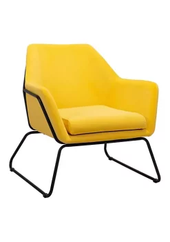 Zuo Modern Jose Accent Chair Yellow