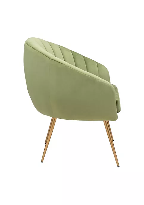Zuo Modern Max Accent Chair Green 2 Zuo Modern Max Accent Chair Green - Image 2