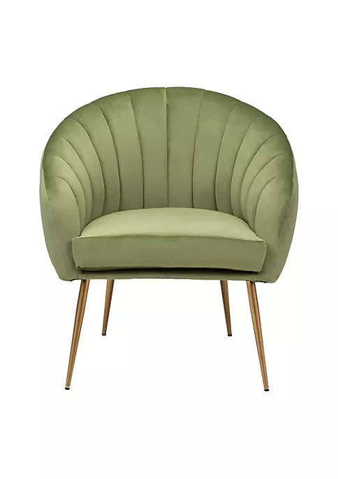 Zuo Modern Max Accent Chair Green 3 Zuo Modern Max Accent Chair Green - Image 3