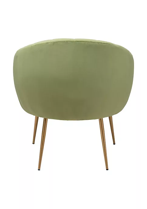 Zuo Modern Max Accent Chair Green 4 Zuo Modern Max Accent Chair Green - Image 4