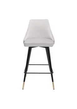 Zuo Modern Piccolo Counter Chair Gray -Zuo Modern Sales Belk 1403