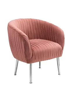 Zuo Modern Betsy Accent Chair Pink