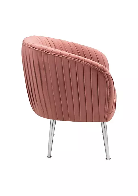 Zuo Modern Betsy Accent Chair Pink 2 Zuo Modern Betsy Accent Chair Pink - Image 2