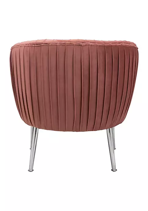 Zuo Modern Betsy Accent Chair Pink 4 Zuo Modern Betsy Accent Chair Pink - Image 4