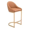Zuo Modern Scott Counter Chair Tan