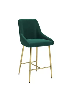 Zuo Modern Madelaine Counter Chair Green