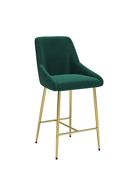 Zuo Modern Madelaine Counter Chair Green 1 Zuo Modern Madelaine Counter Chair Green