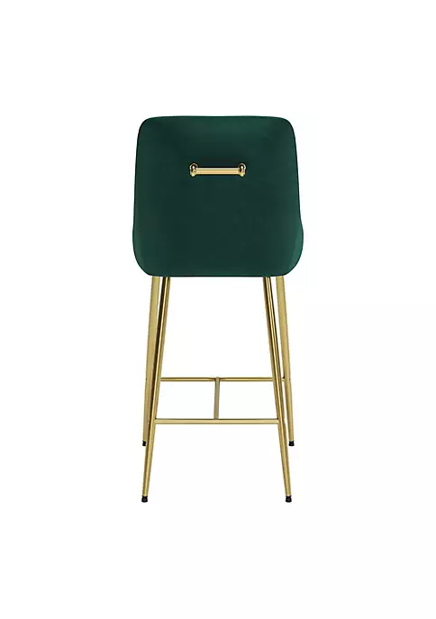 Zuo Modern Madelaine Counter Chair Green 4 Zuo Modern Madelaine Counter Chair Green - Image 4