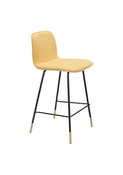 Zuo Modern Var Counter Chair Yellow -Zuo Modern Sales Belk 1432