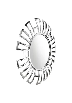 Zuo Modern Calmar Round Mirror Aluminum -Zuo Modern Sales Belk 1440
