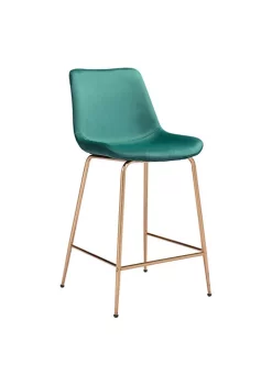 Zuo Modern Tony Counter Chair Green -Zuo Modern Sales Belk 1445