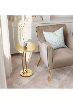 Zuo Modern Grisham Side Table Gold