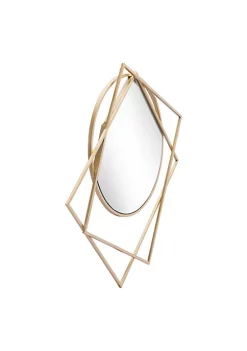 Zuo Modern Vertex Mirror Gold -Zuo Modern Sales Belk 1477