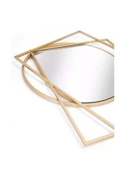 Zuo Modern Vertex Mirror Gold -Zuo Modern Sales Belk 1478