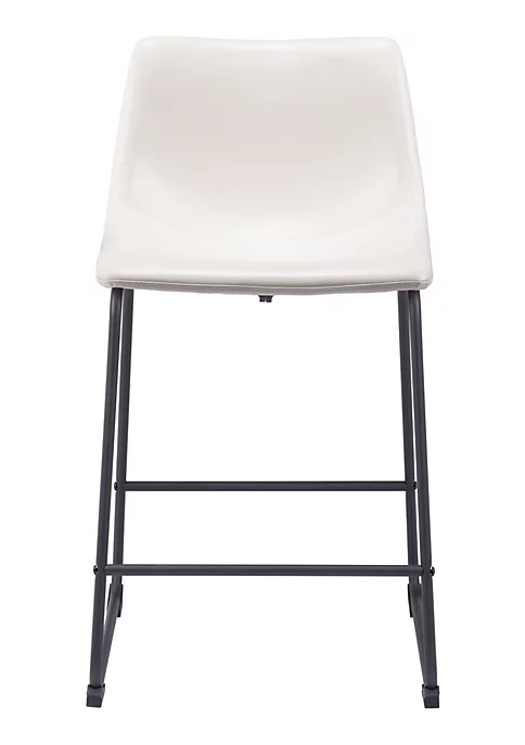 Zuo Modern Smart Counter Chair (Set of 2) 3 Zuo Modern Smart Counter Chair (Set of 2) - Image 3