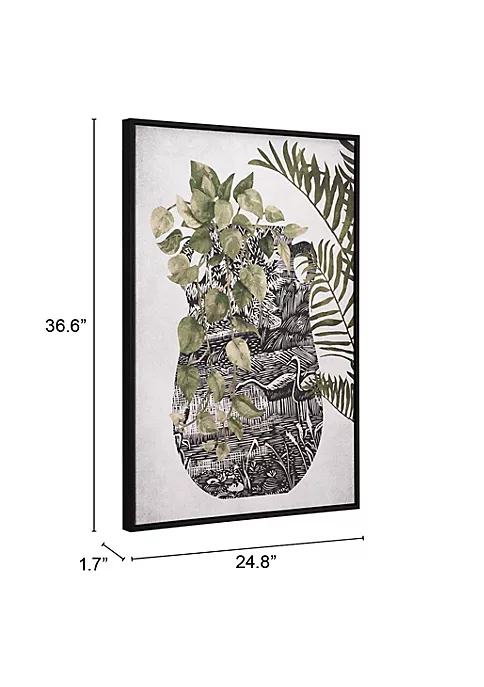 Zuo Modern Greenery Canvas Wall Art 4 Zuo Modern Greenery Canvas Wall Art - Image 4