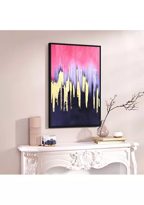 Zuo Modern Sunset Wave Canvas Wall Art 5 Zuo Modern Sunset Wave Canvas Wall Art - Image 5