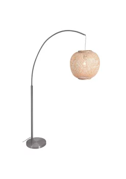 Zuo Modern Halzey Floor Lamp Natural