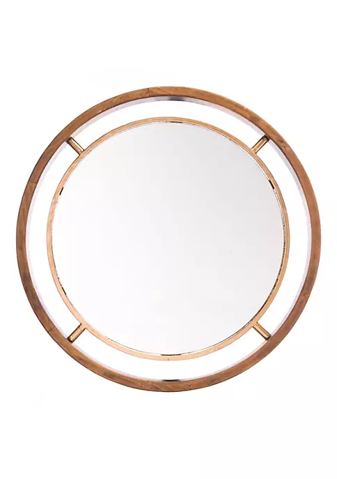 Zuo Modern Round Mirror 2 Zuo Modern Round Mirror - Image 2