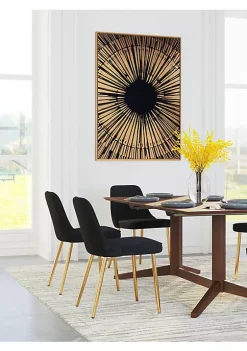 Zuo Modern Yves Floor Lamp Gold & Black