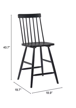 Zuo Modern Ashley Counter Chair (Set of 2) -Zuo Modern Sales Belk 495