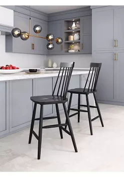 Zuo Modern Ashley Counter Chair (Set of 2) -Zuo Modern Sales Belk 496