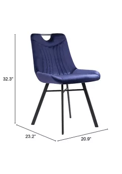 Zuo Modern Tyler Dining Chair (Set of 2) -Zuo Modern Sales Belk 501