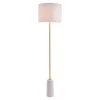 Zuo Modern Titan Floor Lamp White & Gold