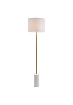 Zuo Modern Titan Floor Lamp White & Gold