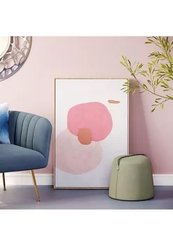Zuo Modern Pink Geode Canvas Wall Art -Zuo Modern Sales Belk 603