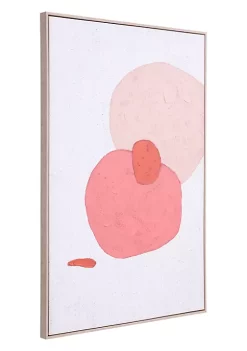 Zuo Modern Pink Geode Canvas Wall Art -Zuo Modern Sales Belk 604
