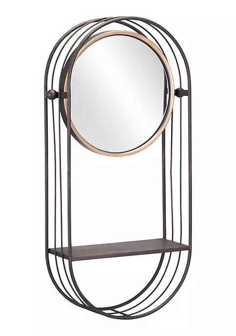 Zuo Modern Saroni Mirror Shelf 3 Zuo Modern Saroni Mirror Shelf - Image 3