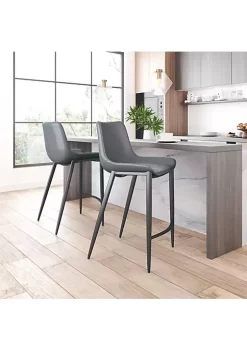 Zuo Modern Magnus Bar Chair (Set of 2) -Zuo Modern Sales Belk 709