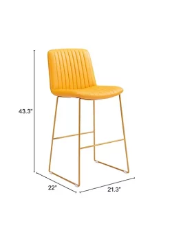 Zuo Modern Mode Bar Chair (Set of 2) 9 Zuo Modern Mode Bar Chair (Set of 2) -Zuo Modern Sales Belk 797