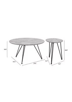 Zuo Modern Kerris Coffee Table Set -Zuo Modern Sales Belk 829